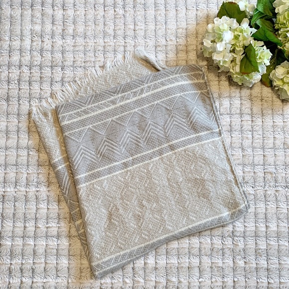 Accessories - Gray Blanket Scarf